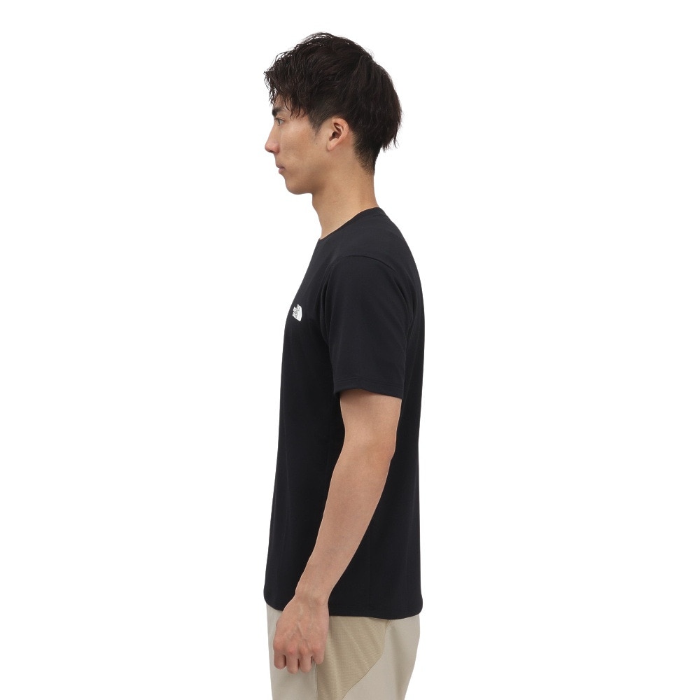 ザ・ノース・フェイス（THE NORTH FACE）（メンズ）半袖 ワンポイントロゴティーシャツ NT32588 K