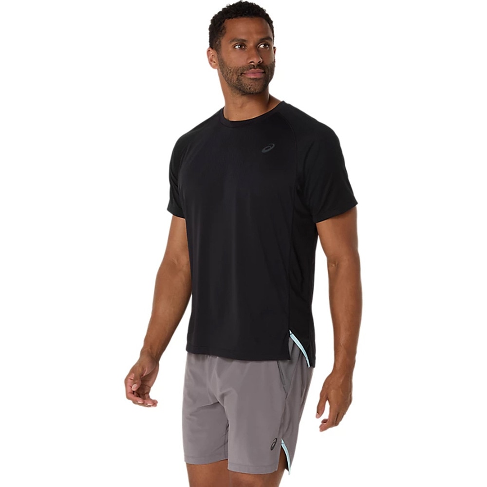 アシックス（ASICS）（メンズ）ACTIBREEZE ジャカード半袖シャツ 2031E888.001