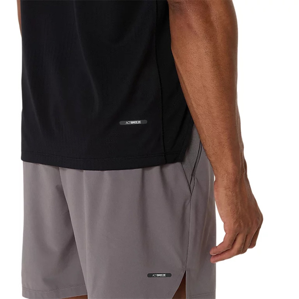 アシックス（ASICS）（メンズ）ACTIBREEZE ジャカード半袖シャツ 2031E888.001