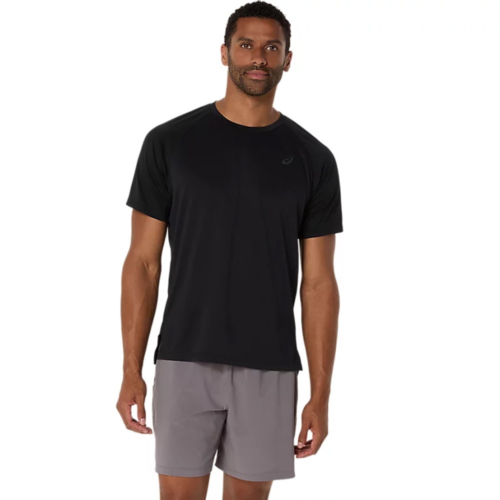 アシックス（ASICS）（メンズ）ACTIBREEZE ジャカード半袖シャツ 2031E888.001
