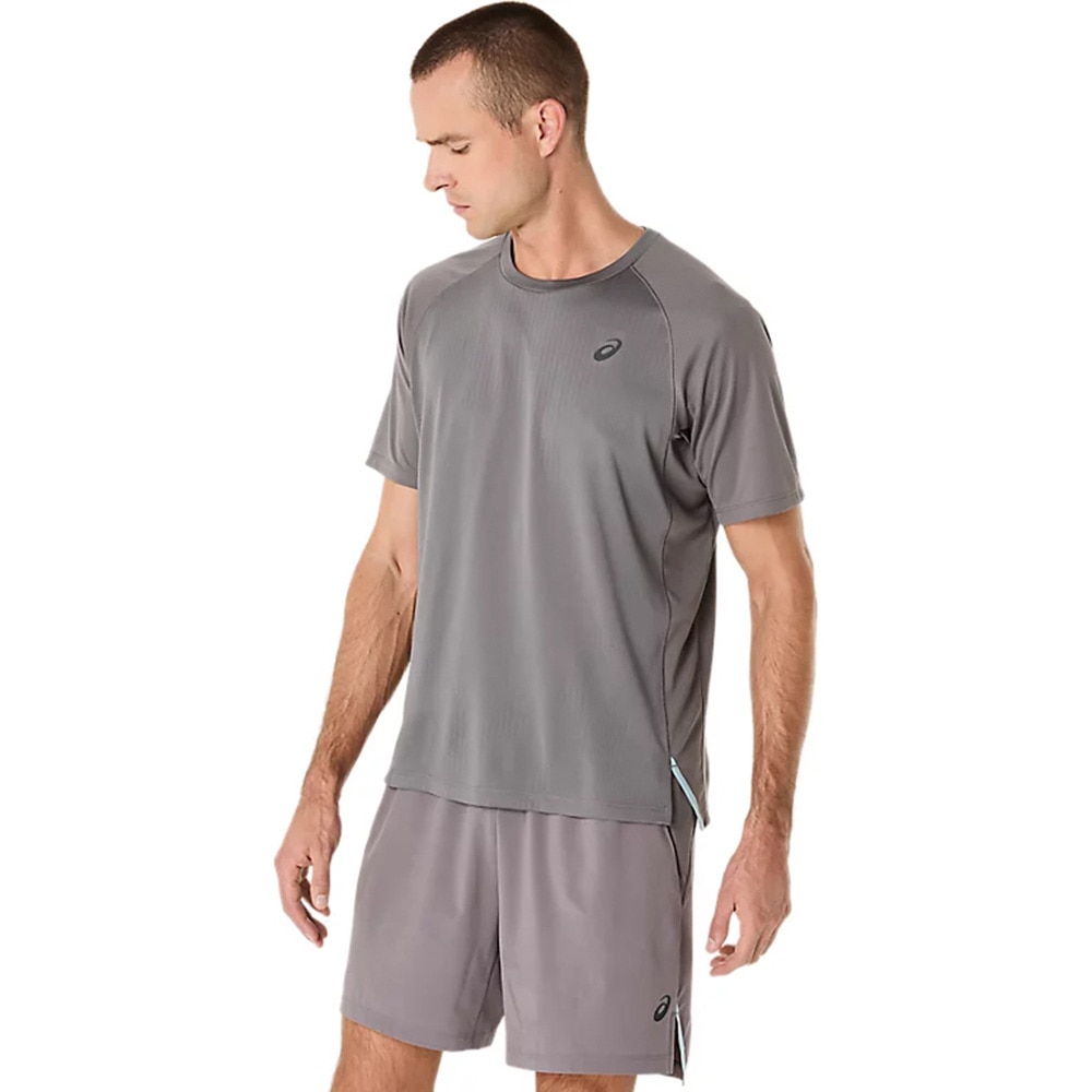 アシックス（ASICS）（メンズ）ACTIBREEZE ジャカード半袖シャツ 2031E888.022
