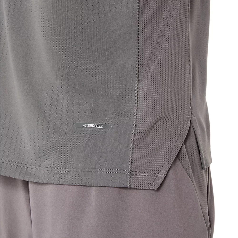 アシックス（ASICS）（メンズ）ACTIBREEZE ジャカード半袖シャツ 2031E888.022