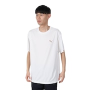 (メンズ)ドライプラス AOP ロゴ Tシャツ 527820 02 WHT