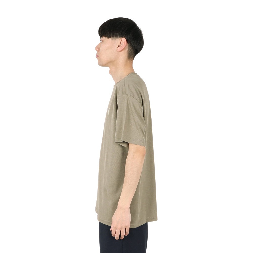 プーマ（PUMA）（メンズ）ドライプラス AOP ロゴ Tシャツ 527820 83 KHK