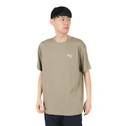 (メンズ)ドライプラス AOP ロゴ Tシャツ 527820 83 KHK