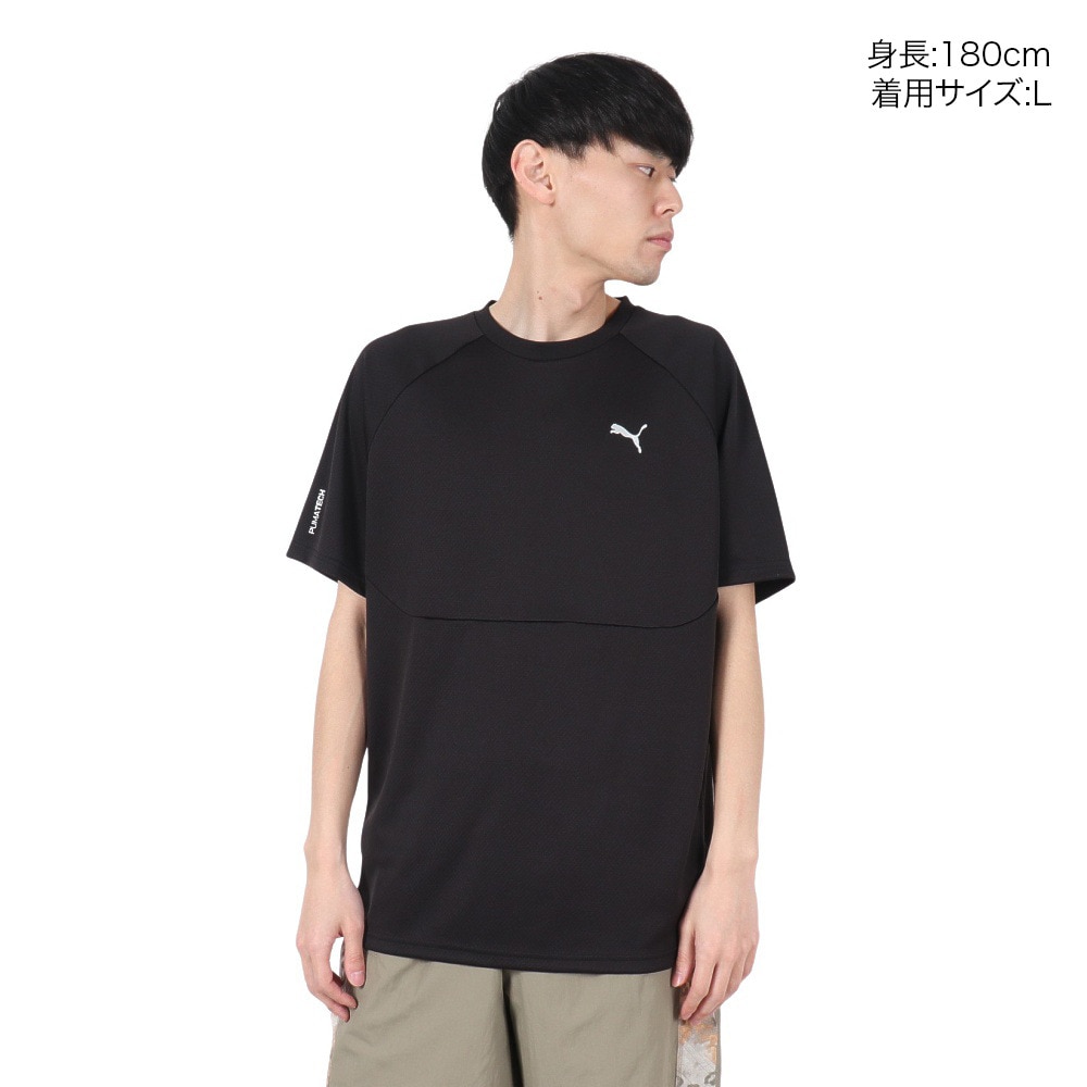 プーマ（PUMA）（メンズ）TECH 半袖 Tシャツ 632963 01 BLK