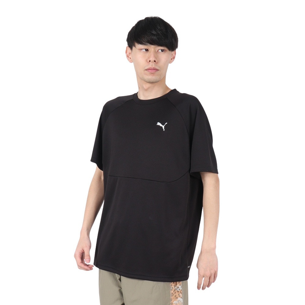 プーマ（PUMA）（メンズ）TECH 半袖 Tシャツ 632963 01 BLK