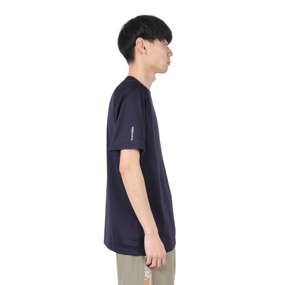 プーマ（PUMA）（メンズ）TECH 半袖 Tシャツ 632963 16 NVY