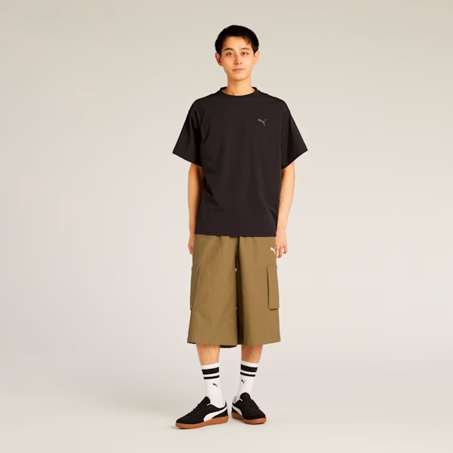 プーマ（PUMA）（メンズ）サマー 半袖 Tシャツ 686874 01 BLK
