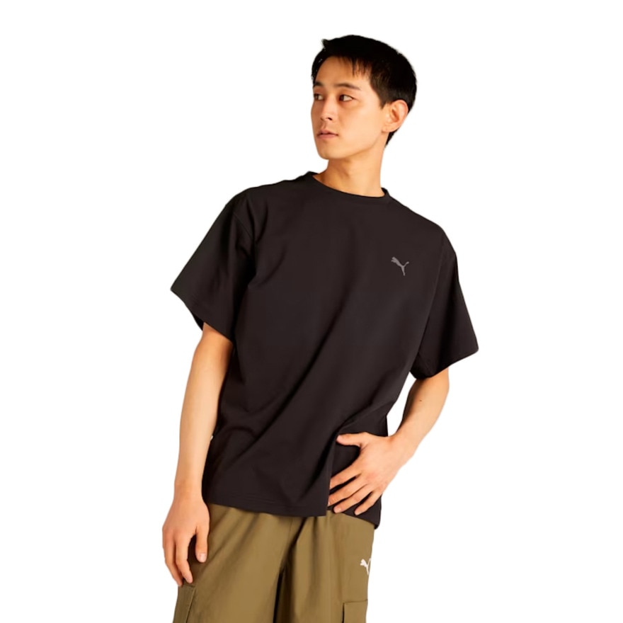 プーマ（PUMA）（メンズ）サマー 半袖 Tシャツ 686874 01 BLK