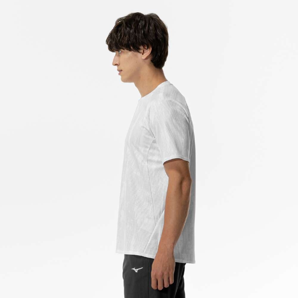 ミズノ（MIZUNO）（メンズ）ドライエアロフローTシャツ 汗処理 通気 32MAC02001