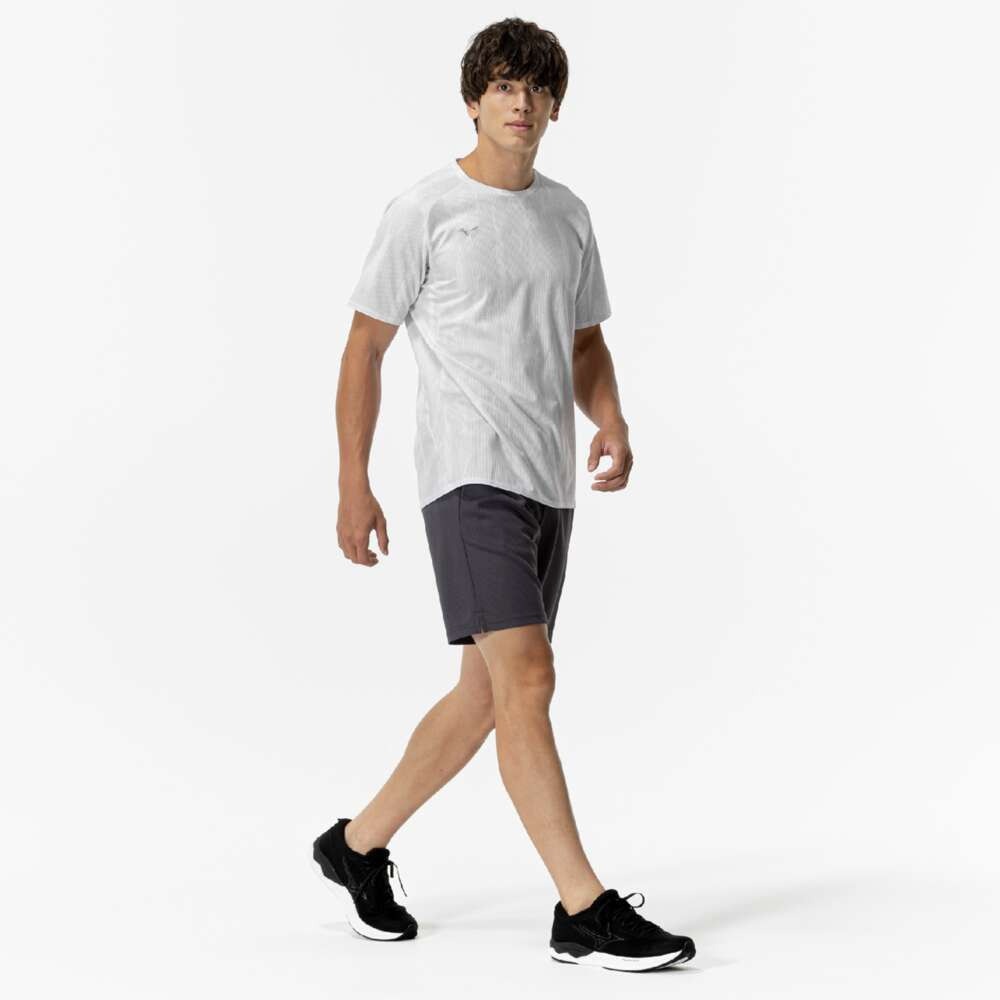 ミズノ（MIZUNO）（メンズ）ドライエアロフローTシャツ 汗処理 通気 32MAC02001