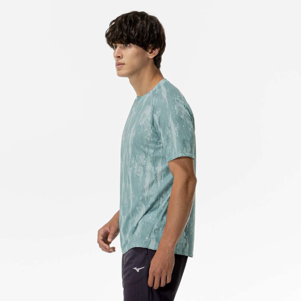 ミズノ（MIZUNO）（メンズ）ドライエアロフローTシャツ 汗処理 通気 32MAC02023