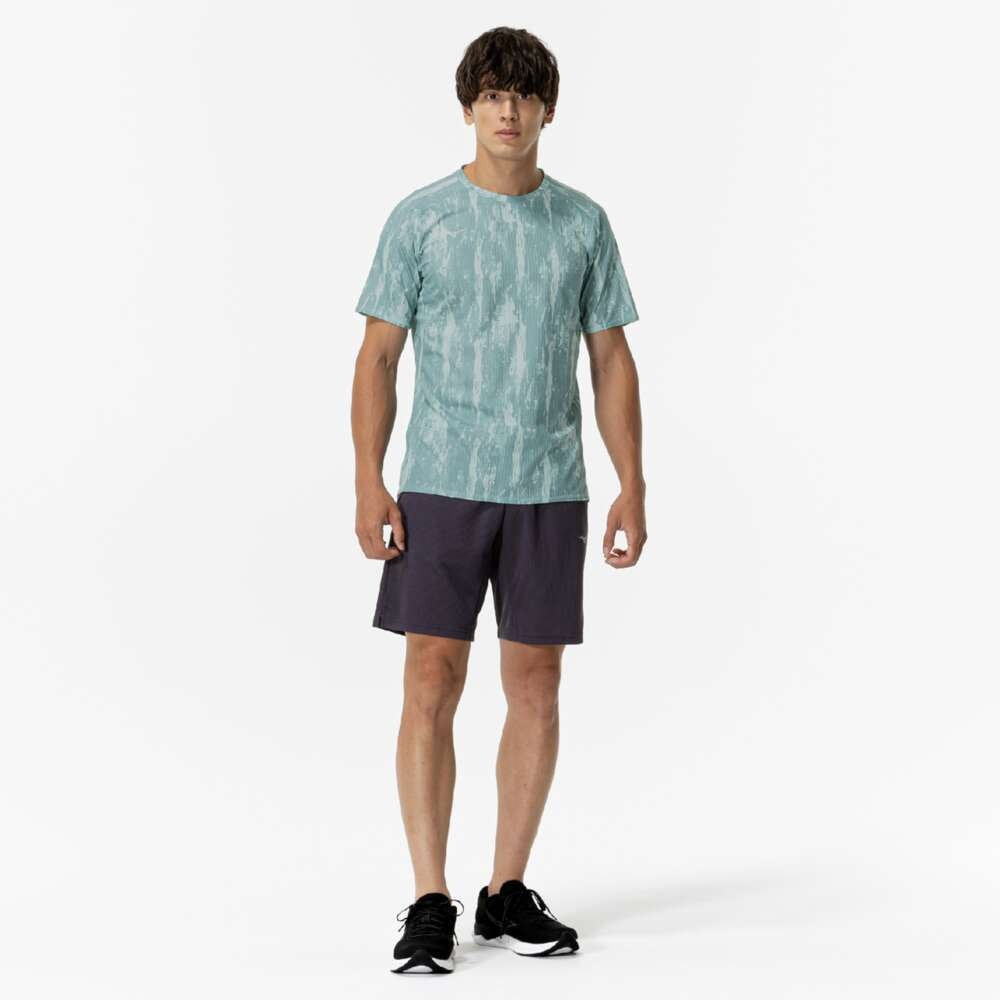 ミズノ（MIZUNO）（メンズ）ドライエアロフローTシャツ 汗処理 通気 32MAC02023