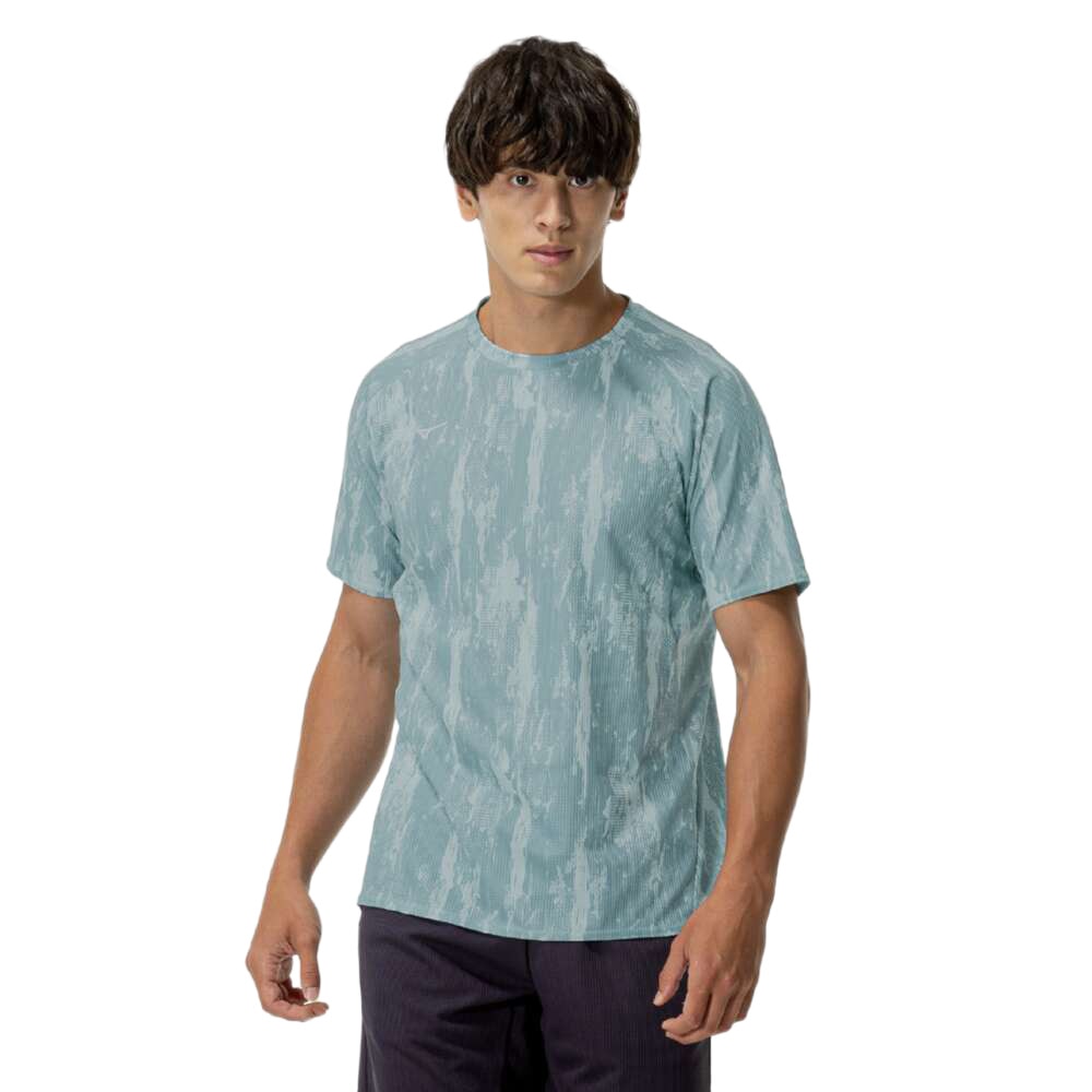 ミズノ（MIZUNO）（メンズ）ドライエアロフローTシャツ 汗処理 通気 32MAC02023