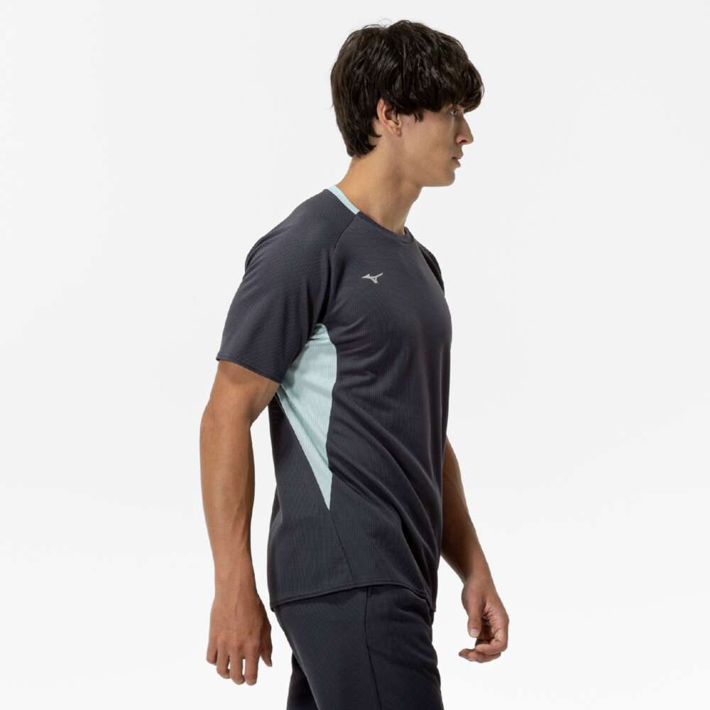 ミズノ（MIZUNO）（メンズ）ドライエアロ フロー 半袖Tシャツ 32MAC02107