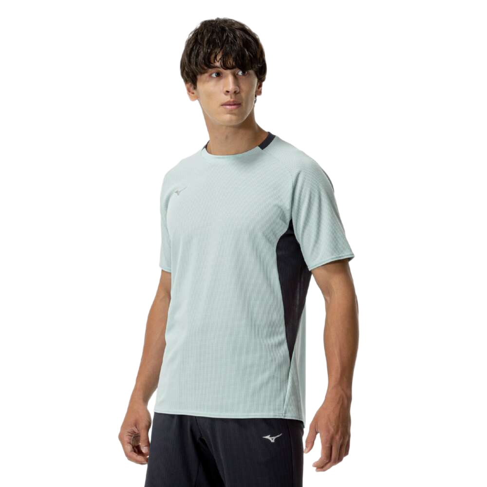 ミズノ（MIZUNO）（メンズ）ドライエアロ フロー 半袖Tシャツ 32MAC02123