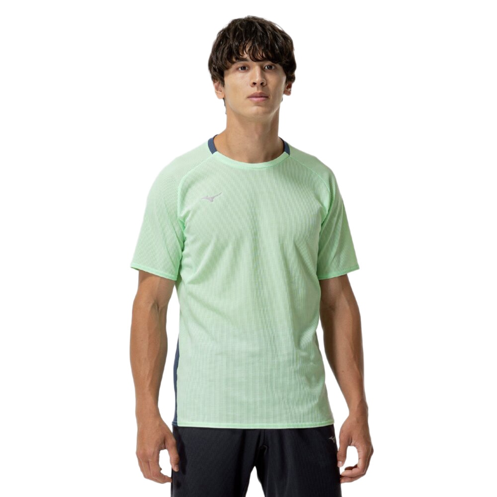 ミズノ（MIZUNO）（メンズ）ドライエアロ フロー 半袖Tシャツ 32MAC02130