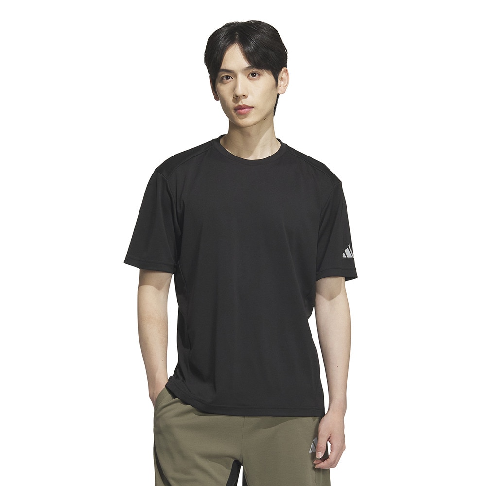 アディダス（adidas）（メンズ）ADPTN レギュラーフィット ダブルニット 半袖Tシャツ KQD47-JM2000
