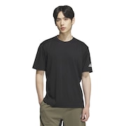 (メンズ)ADPTN レギュラーフィット ダブルニット 半袖Tシャツ KQD47