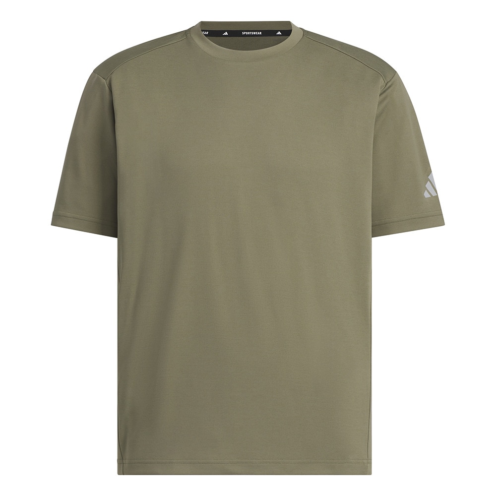 アディダス（adidas）（メンズ）ADPTN レギュラーフィット ダブルニット 半袖Tシャツ KQD47-JM2002