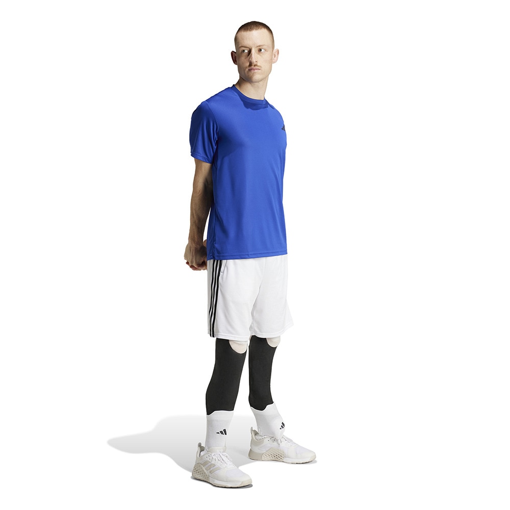 アディダス（adidas）（メンズ）トレイン エッセンシャルズ トレーニング半袖Tシャツ NQE20-IW3356