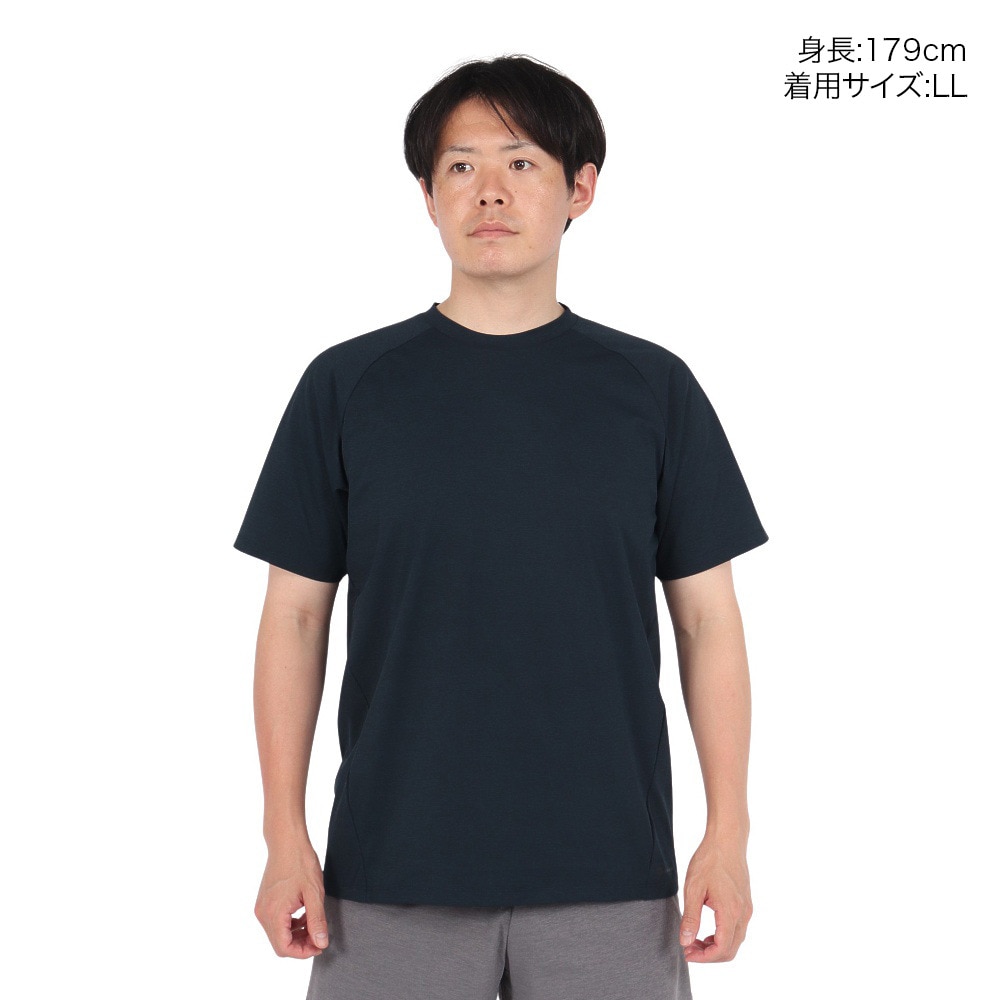 デュアリグ（DUARIG）（メンズ）ベーシック PBT 半袖Tシャツ 5S0038-TRCT-863ES NVY