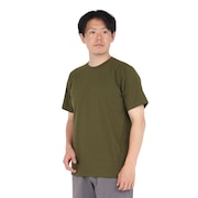 (メンズ)ベーシック PBT 半袖Tシャツ 5S0038-TRCT-863ES OLV