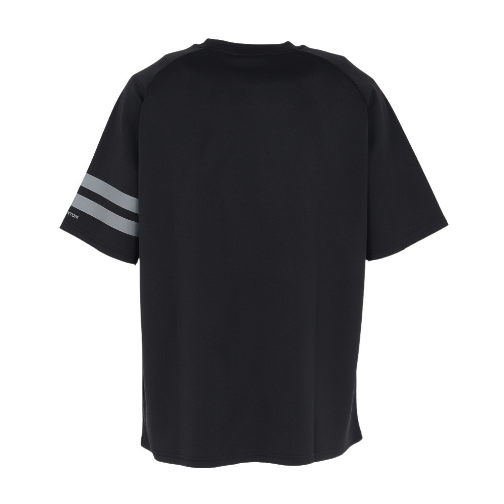 ハーレー（HURLEY）（メンズ）ファントム サマー スウェット ショートスリーブ Tシャツ MCSS251134-BLK