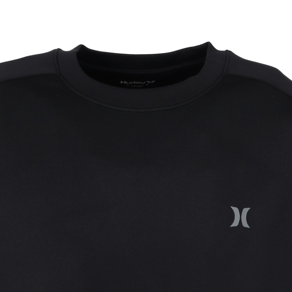 ハーレー（HURLEY）（メンズ）ファントム サマー スウェット ショートスリーブ Tシャツ MCSS251134-BLK