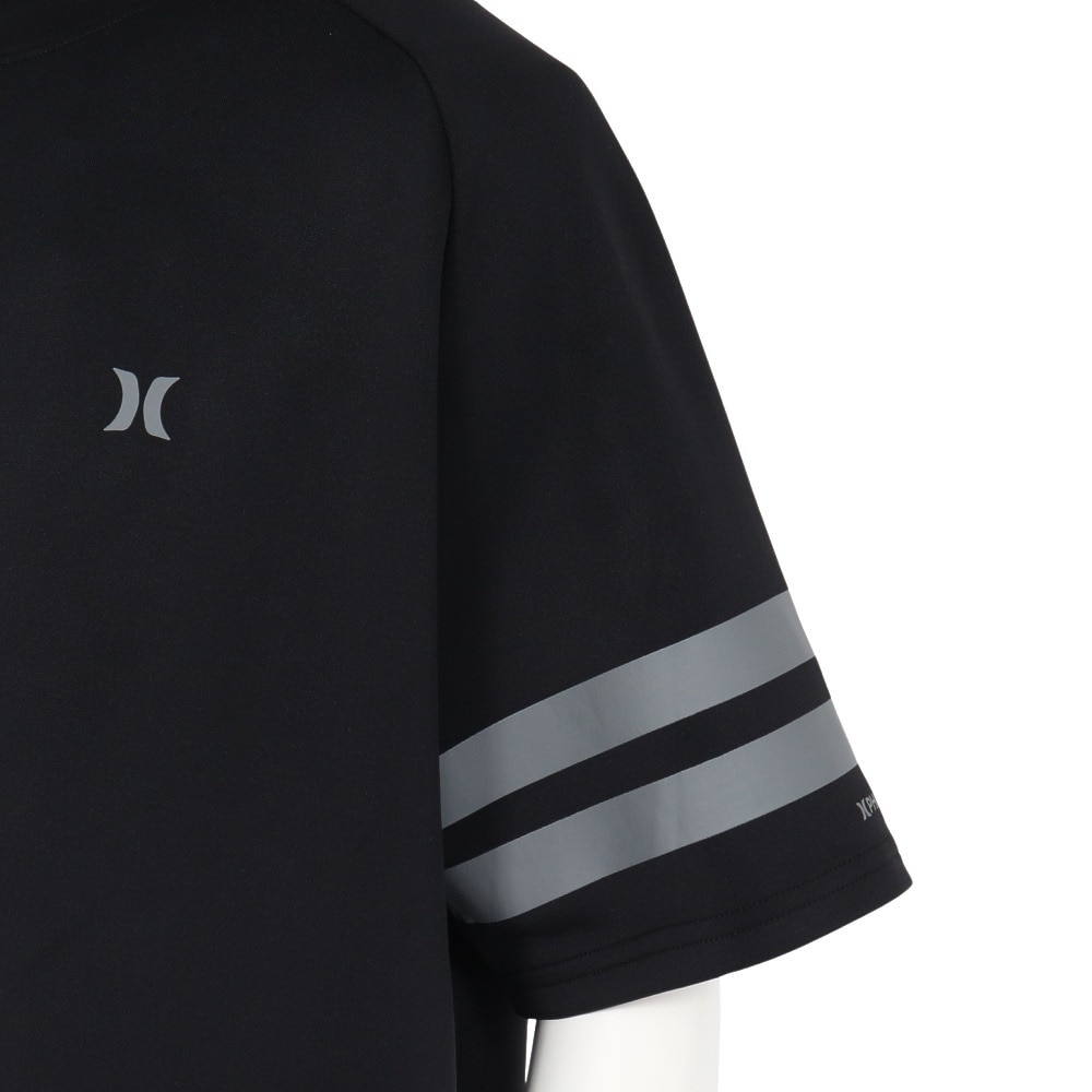 ハーレー（HURLEY）（メンズ）ファントム サマー スウェット ショートスリーブ Tシャツ MCSS251134-BLK