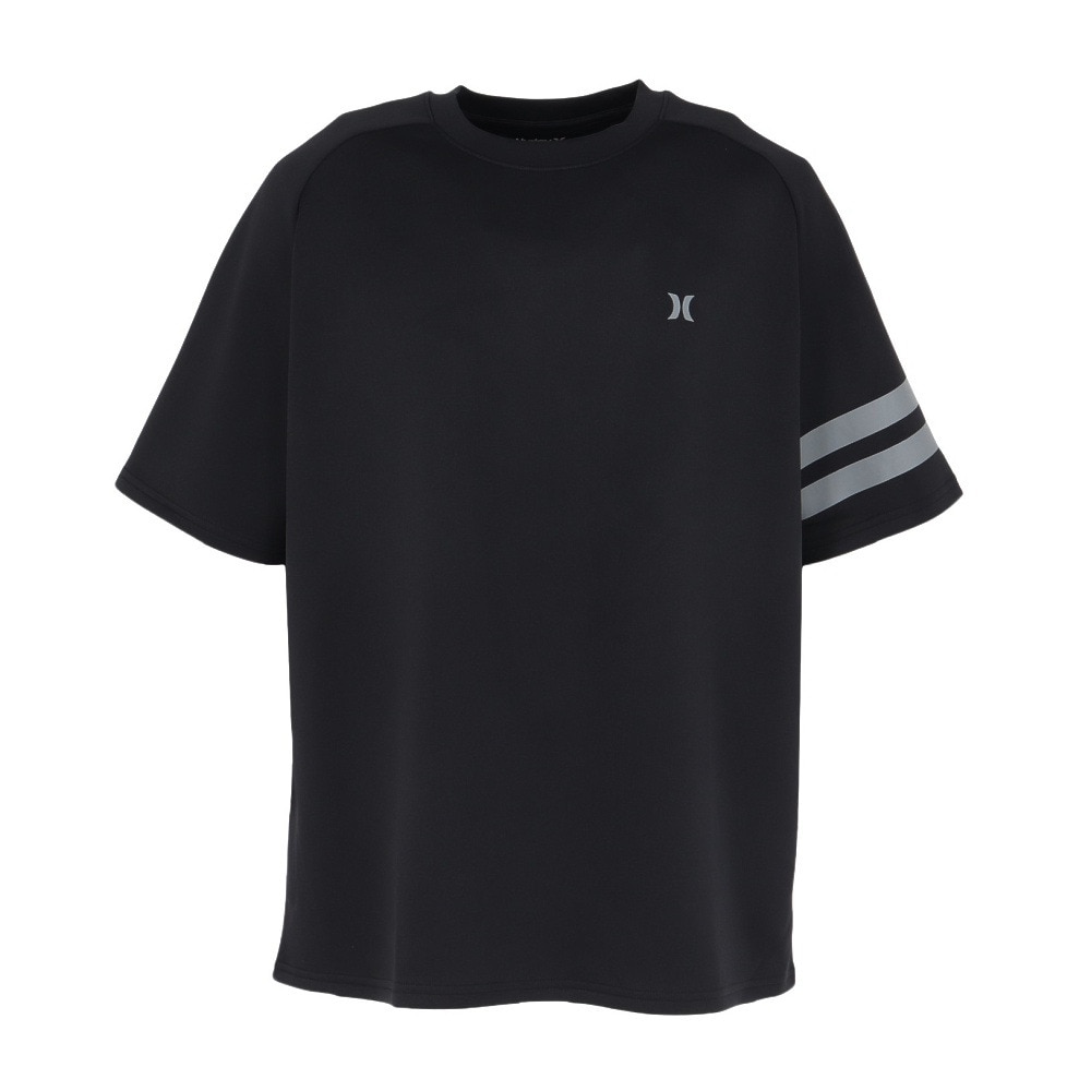ハーレー（HURLEY）（メンズ）ファントム サマー スウェット ショートスリーブ Tシャツ MCSS251134-BLK