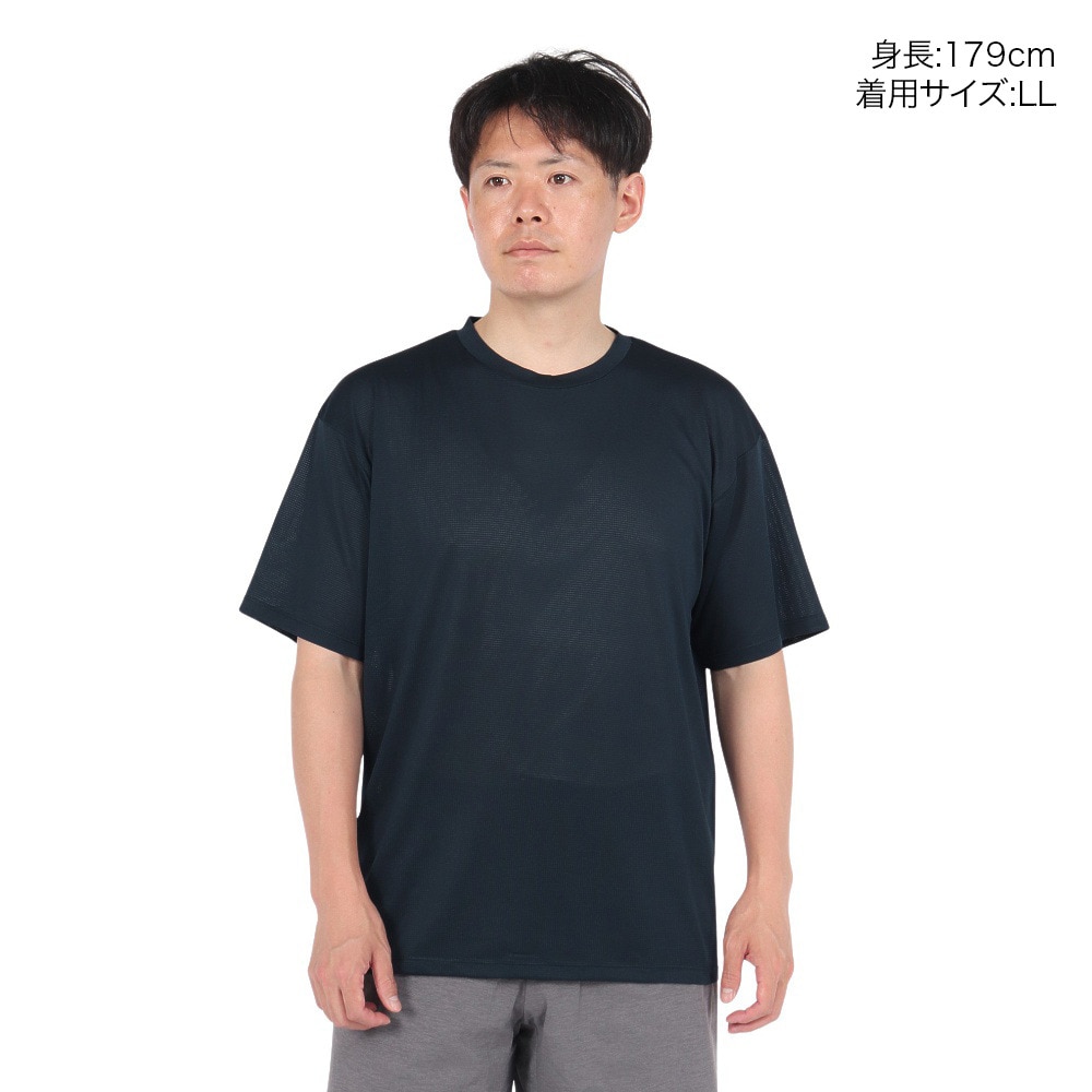 デュアリグ（DUARIG）（メンズ）ベーシック 瞬速乾15 半袖Tシャツ 5S0057-TRCT-863CD NVY