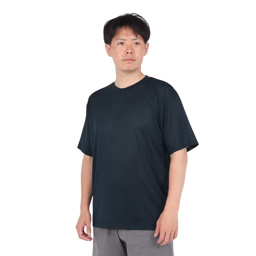 デュアリグ（DUARIG）（メンズ）ベーシック 瞬速乾15 半袖Tシャツ 5S0057-TRCT-863CD NVY