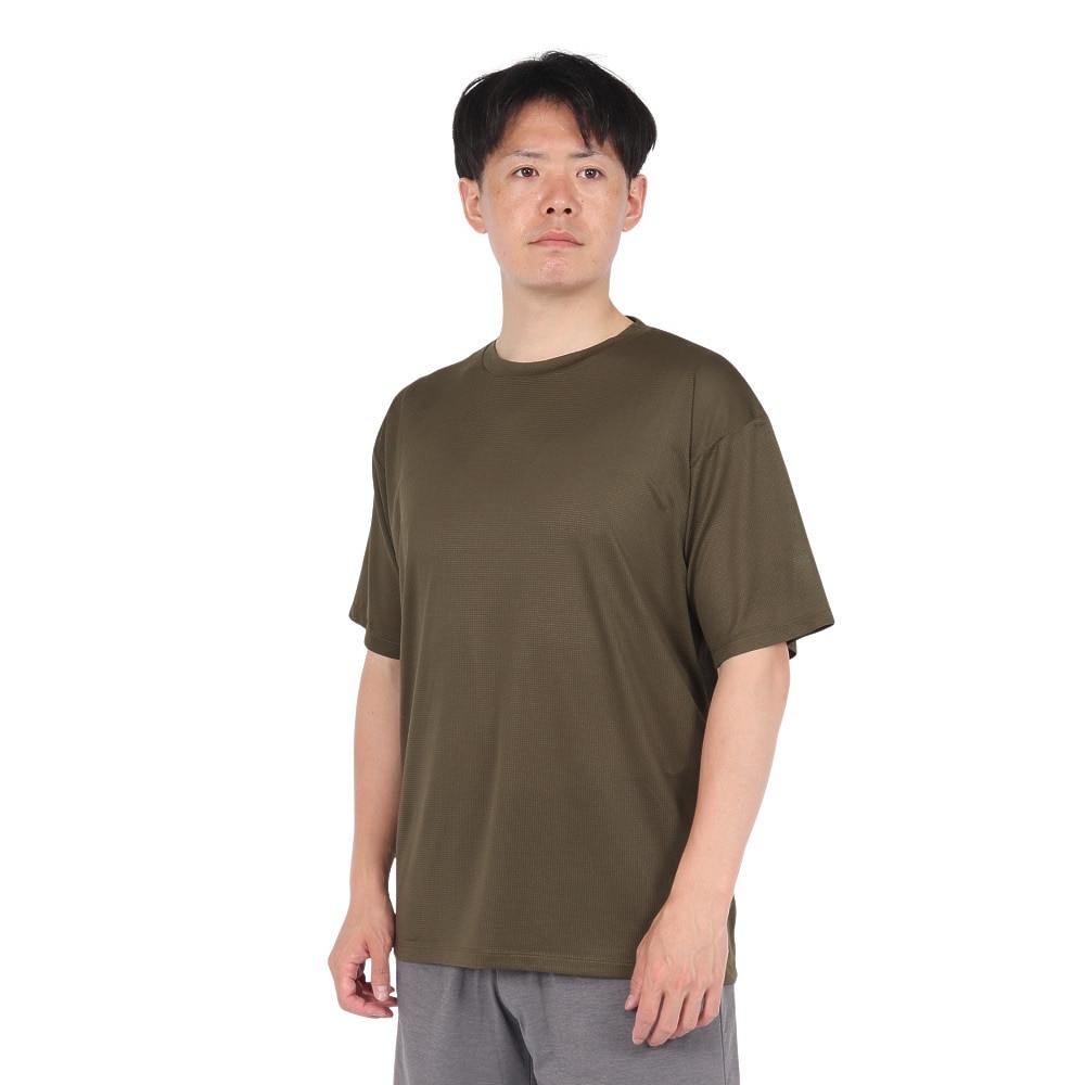 デュアリグ（DUARIG）（メンズ）ベーシック 瞬速乾15 半袖Tシャツ 5S0057-TRCT-863CD OLV