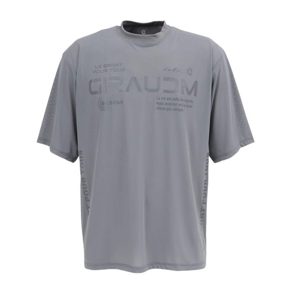 GIRAUDM �ڐG�⊴ �Ђ���h���C�v���X�N�[�� LTMS AUTHENTIC ����T�V���c CT6S0014-TR863-GRSD CGRY �R�k �`���R�[���O���[ �A�E�g�h�A