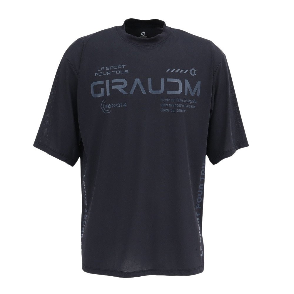 GIRAUDM �ڐG�⊴ �Ђ���h���C�v���X�N�[�� LTMS AUTHENTIC ����T�V���c CT6S0014-TR863-GRSD NVY �r �l�C�r�[ �A�E�g�h�A