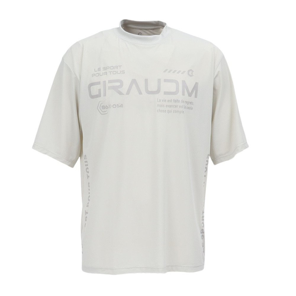 GIRAUDM �ڐG�⊴ �Ђ���h���C�v���X�N�[�� LTMS AUTHENTIC ����T�V���c CT6S0014-TR863-GRSD LGRY �k�k ���C�g�O���[ �A�E�g�h�A