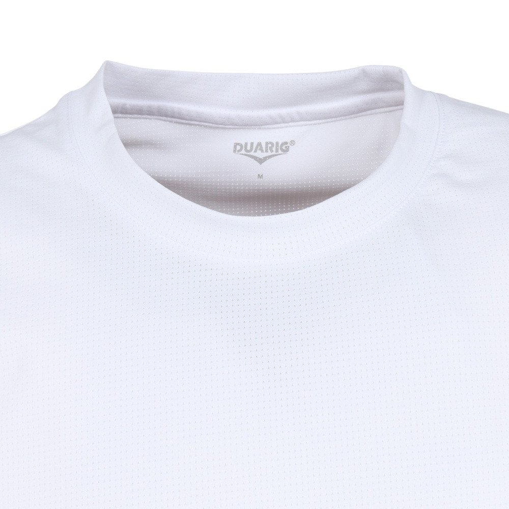 デュアリグ（DUARIG）（メンズ）BASIC ドライプラス PBTMESH 半袖Tシャツ 6S0018-TRCT-863CD WHT