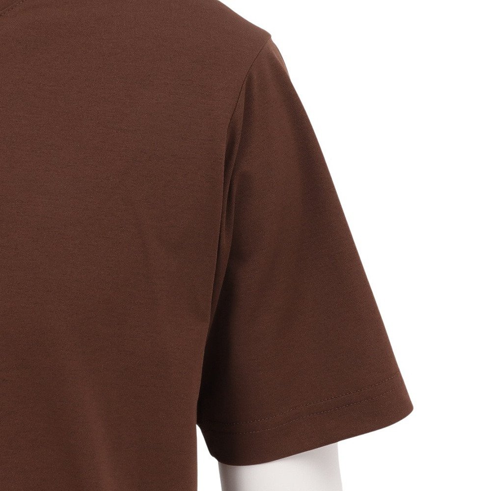 デュアリグ（DUARIG）（メンズ）ベーシック ドライプラス PBTKNIT 半袖Tシャツ 6S0023-TRCT-863CD BRN