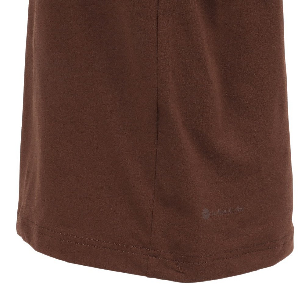 デュアリグ（DUARIG）（メンズ）ベーシック ドライプラス PBTKNIT 半袖Tシャツ 6S0023-TRCT-863CD BRN