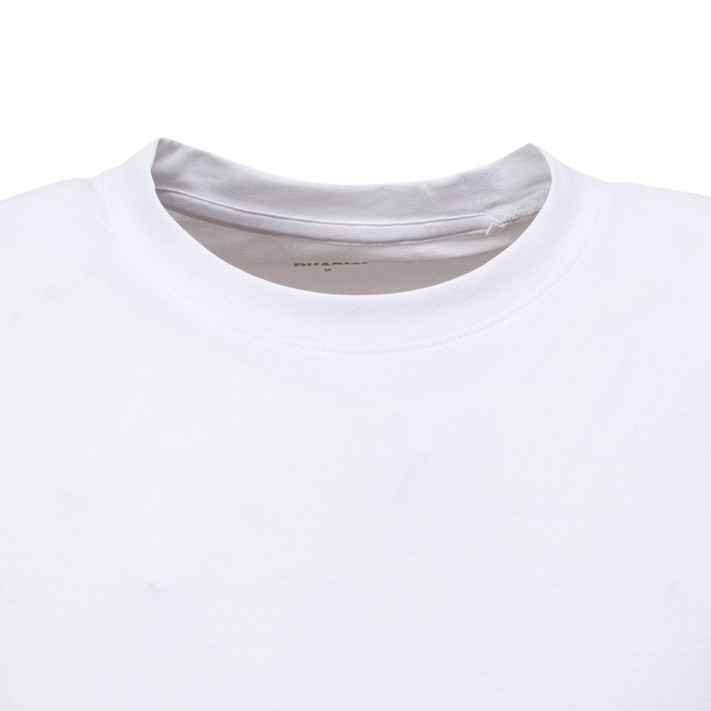デュアリグ（DUARIG）（メンズ）ベーシック ドライプラス 半袖Tシャツ 6S0023-TRCT-863CD WHT
