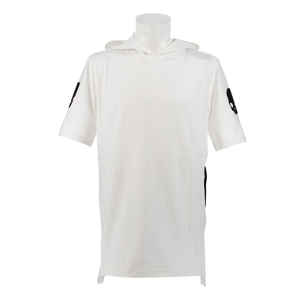 ＜スーパースポーツ ゼビオ＞ リカバリー フーデッド Tシャツ RG0008 WHITE オンライン価格画像