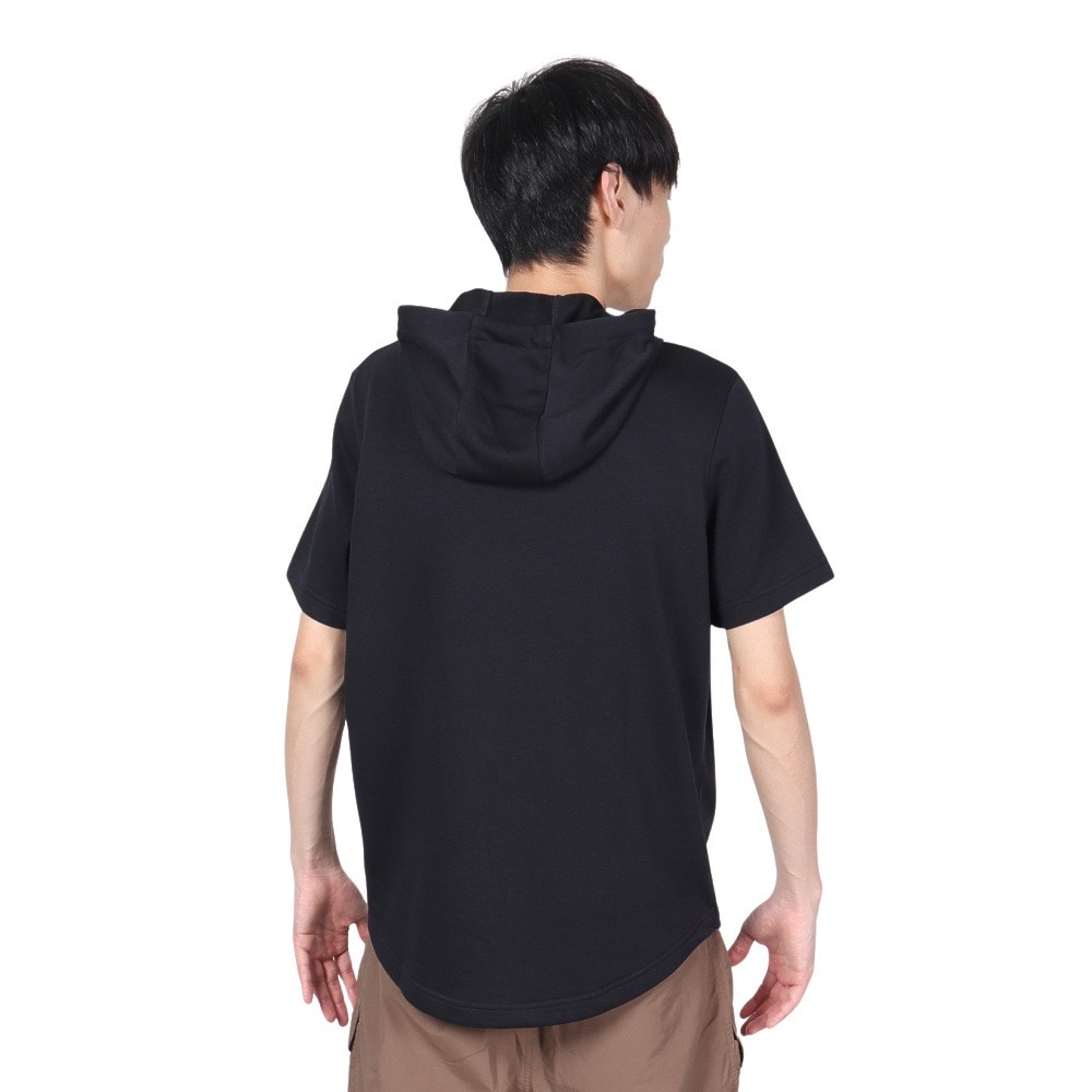 アンダーアーマー（UNDER ARMOUR）（メンズ）プロジェクトロック テリー ショートスリーブ フーディー 1387447 001
