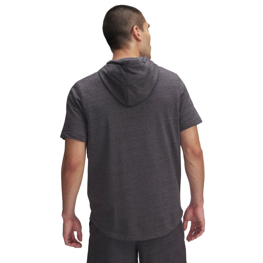 アンダーアーマー（UNDER ARMOUR）（メンズ）ライバルテリー レフトチェスト ショートスリーブ フーディー 1370396 025