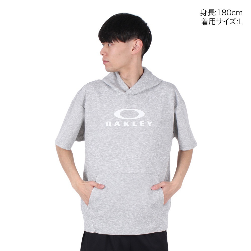オークリー（OAKLEY）（メンズ）Enhance Qdevo Fl 半袖 フーディー 4.0 FOA407561-27B