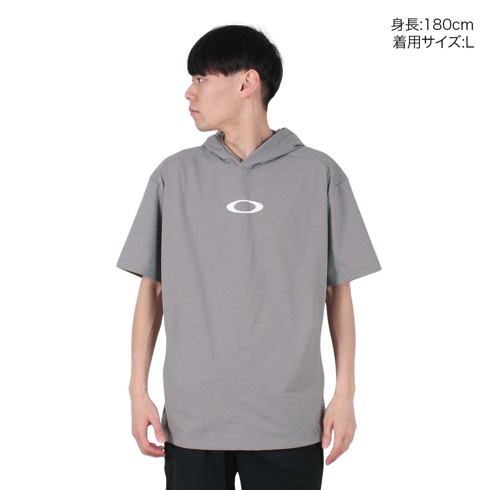 オークリー（OAKLEY）（メンズ）Enhance LT フリース 半袖フーディー 15.0FOA407651-27B