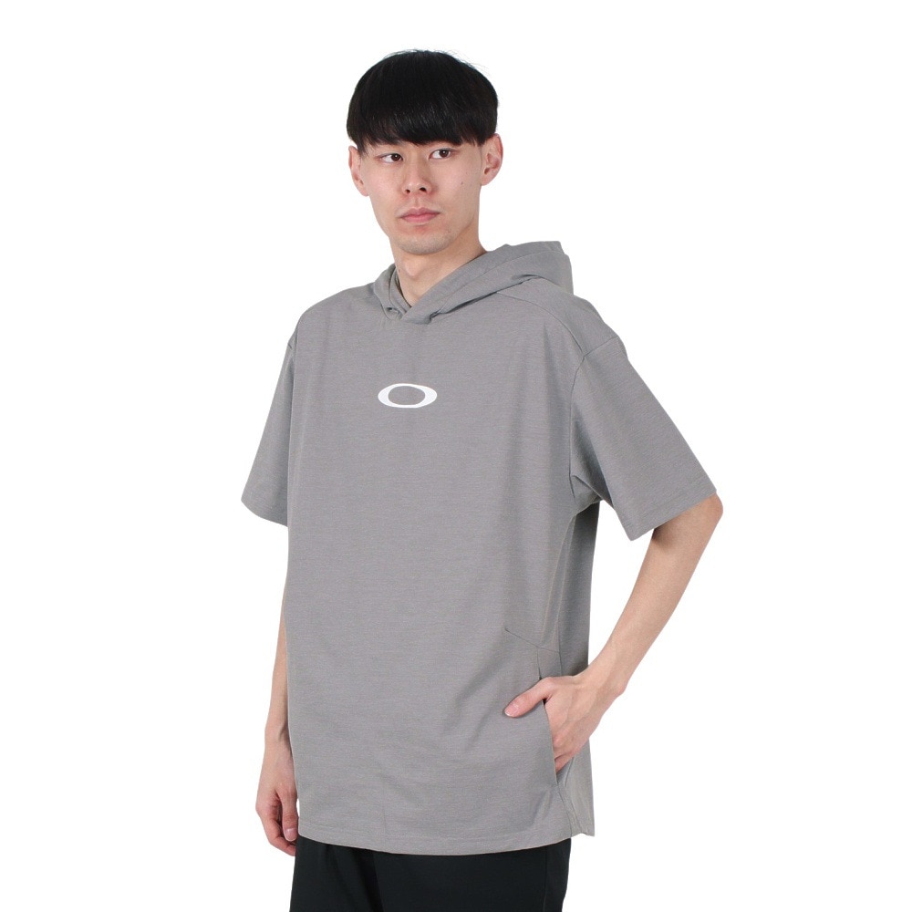 オークリー（OAKLEY）（メンズ）Enhance LT フリース 半袖フーディー 15.0FOA407651-27B