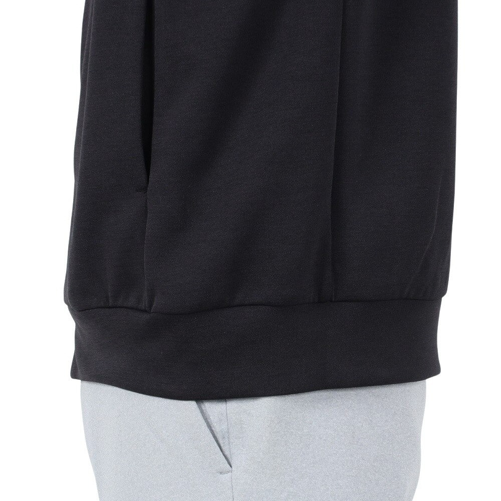 デサント（DESCENTE）（メンズ）SUNSCREEN TAIKYU ジャージ フルジップ 半袖フーディー ST5SJG13M BK01