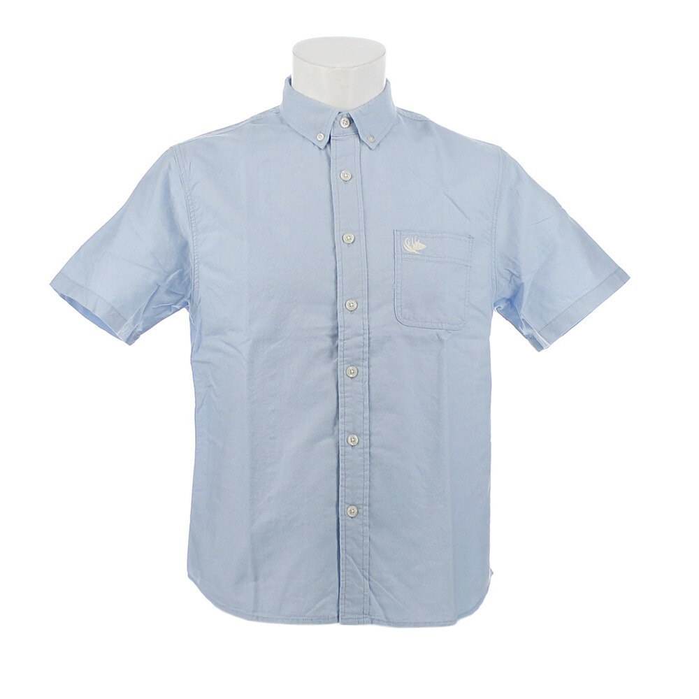  Tシャツ メンズ OXFORD 半袖 シャツ 863EK9CG9420 SAX オンライン価格